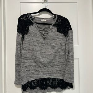 Lace long sleeve